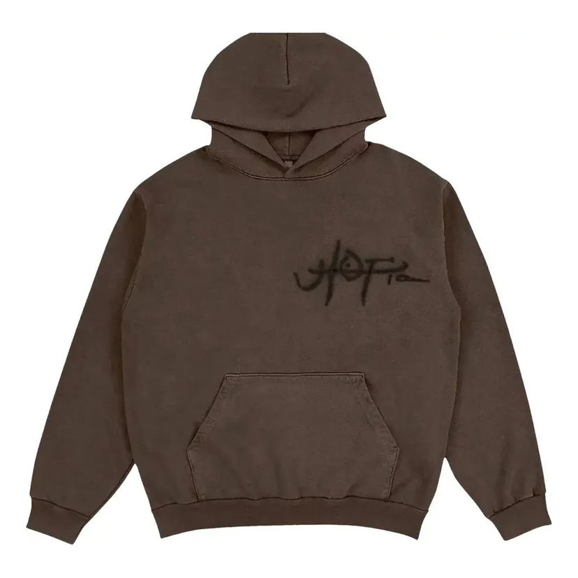 Суитчър Cactus Jack by Travis Scott Travis Scott Cactus Jack UTOPIA A2 Hoodie Кафяво | TSUT-BS12