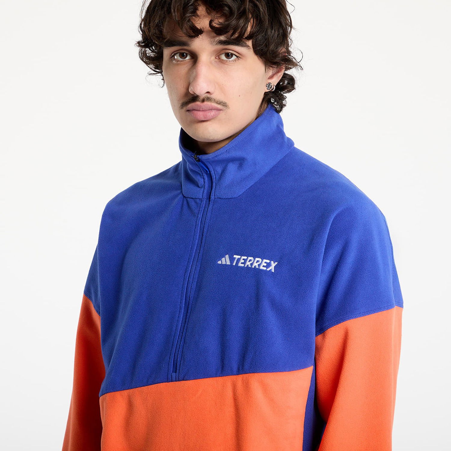 Пуловер adidas Performance Terrex Multi Climawarm Fleece Jacket Синьо | JC9609, 1