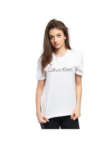 Тениска CALVIN KLEIN SS Crew Neck C/O Бяло | QS6105E-100