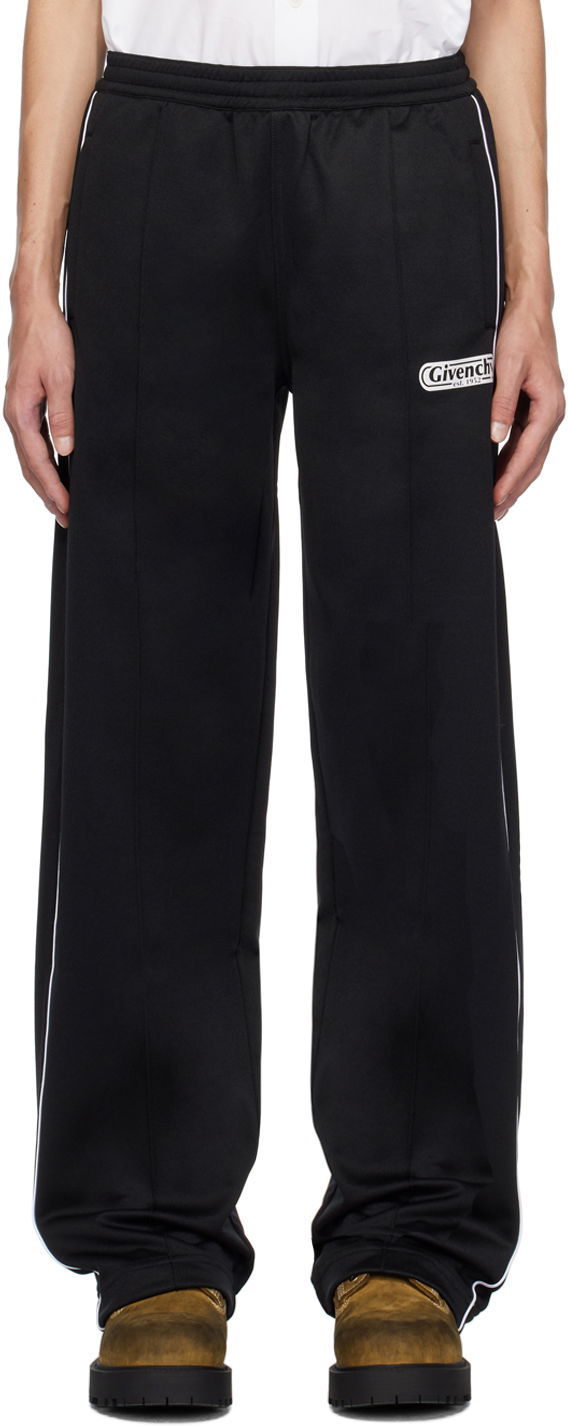 Спортни панталони Givenchy Givenchy Printed Track Pants Черно | BM51C73YFU