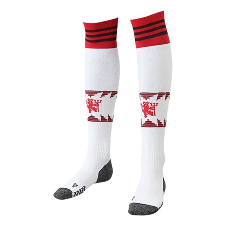Чорапи adidas Originals Manchester United 22/23 Home Socks Бяло | H13893