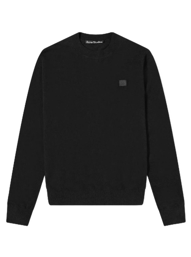 Суитчър Acne Studios Kalon New Face Crew Knit Черно | C60042-900