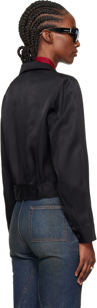 Яке бомбър OUR LEGACY Tuxedo Bomber Jacket Черно | W4252TF, 2