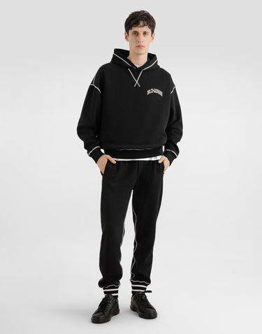 Спортни панталони Dolce & Gabbana Dolce & Gabbana Techno Fleece Joggers Черно | GVS2HZFUS37N0000, 3