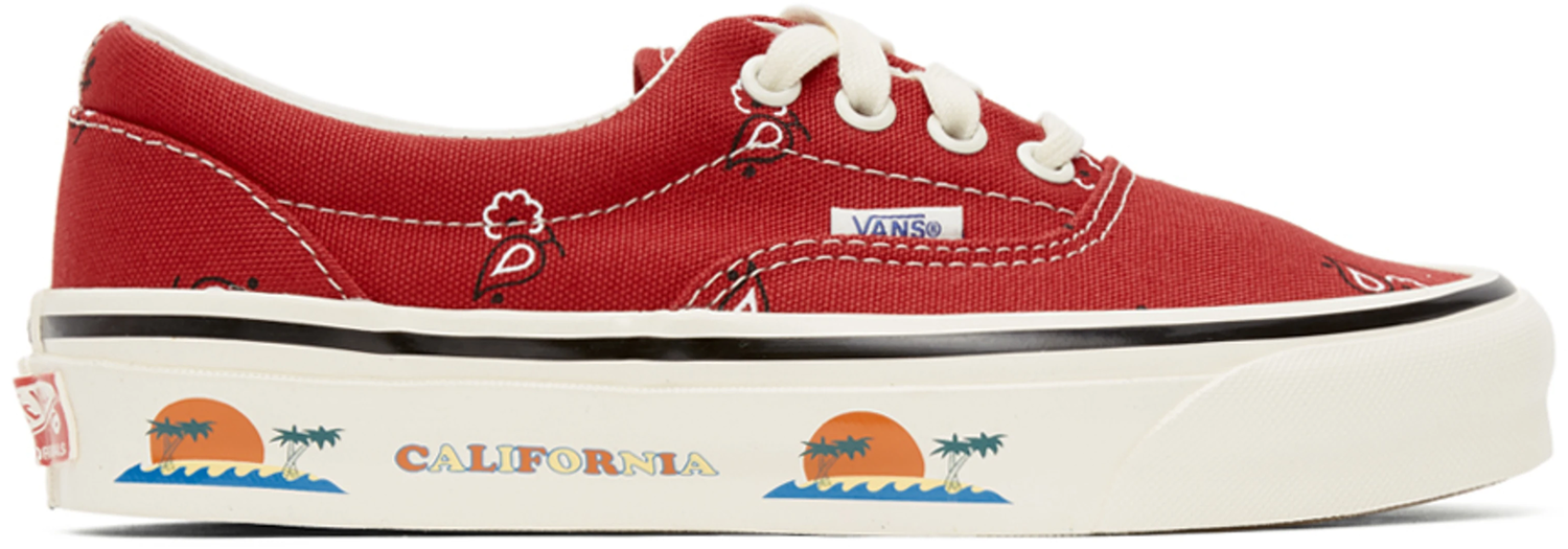 Кецове и обувки Vans OG Era Paisley Red Червено | VN0A4BVAXE5, 0