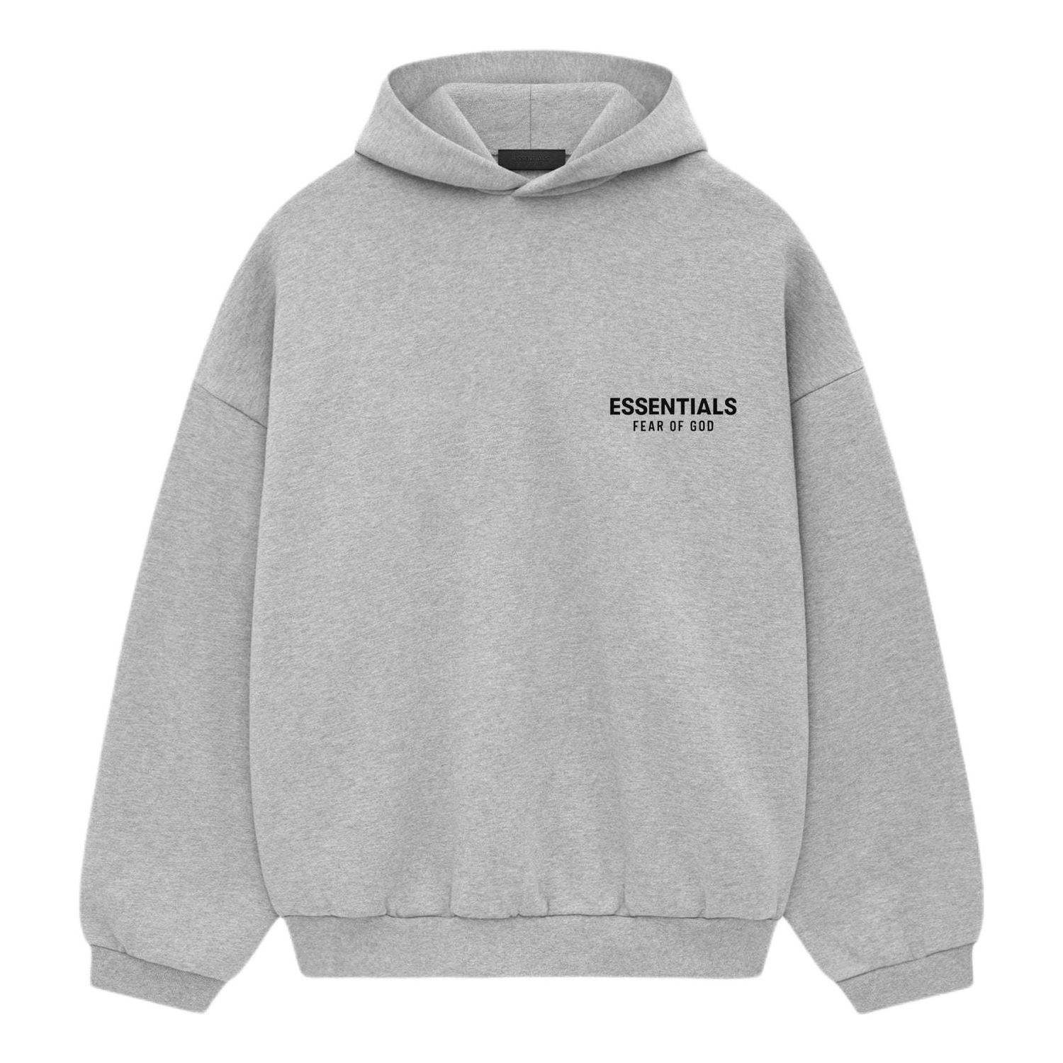 Суитчър Fear of God Essentials Fleece Hoodie II FW24 Сиво | 192HO246258F, 0