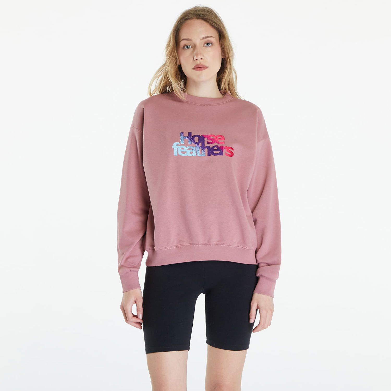 Суитчър Horsefeathers Haley Sweatshirt Ash Rose Розово | SW901A, 0