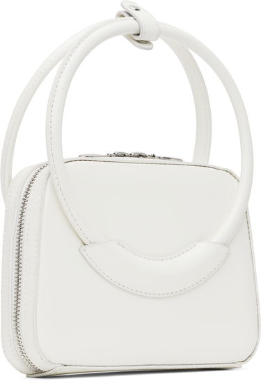 Дамска чанта SHUSHU/TONG SHUSHU/TONG Stereo Bow Bag Бяло | FSDDAC01 LEA001, 2