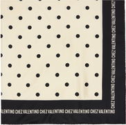 Garavani 'Chez Valentino' Polka Dot Silk Scarf