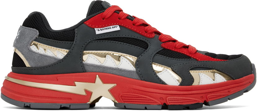Кецове и обувки BAPE Shark STA M1 Червено | 001FWK201301M