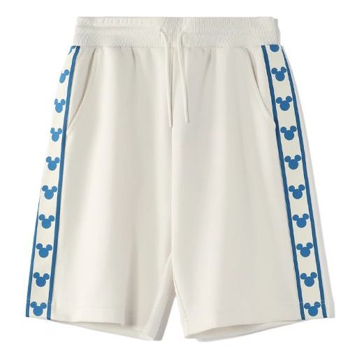 Къси панталони Li-Ning Disney Graphic Striped Shorts Бяло | AKSR531-1