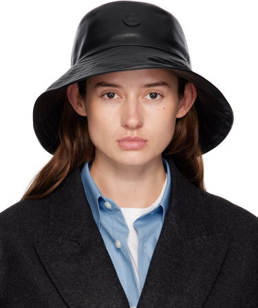 Шапка Moncler Moncler Genius x EE72 Leather Bucket Hat Черно | K24033B00004M6584, 0