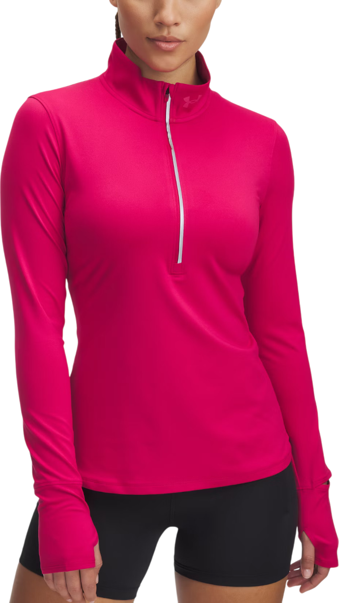 Тениски и потници Under Armour Under Armour Launch Pro Half Zip Top Розово | 1379349-681, 0