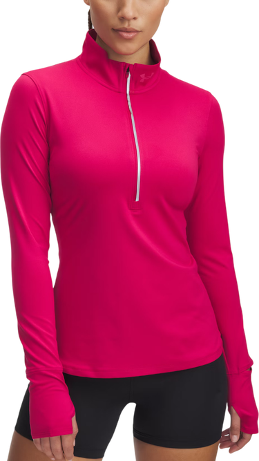 Тениски и потници Under Armour Under Armour Launch Pro Half Zip Top Розово | 1379349-681, 0