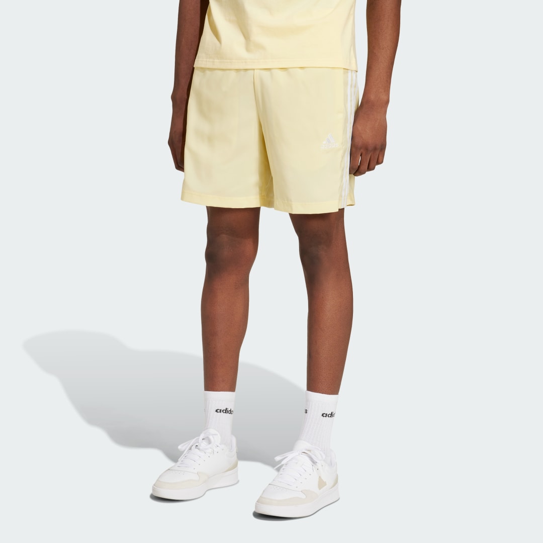 Къси панталони adidas Performance AEROREADY Essentials Chelsea 3-Stripes Shorts Жълто | IW7662, 0