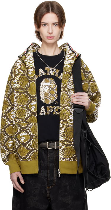 Суитчър BAPE A Bathing Ape Shark Exclusive Hoodie Зелено | Shark Hoodie, 0