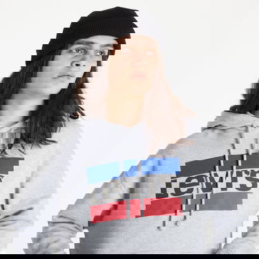 Суитчър Levi's ® Graphic Standard Hoodie Сиво | 18487-0059, 2