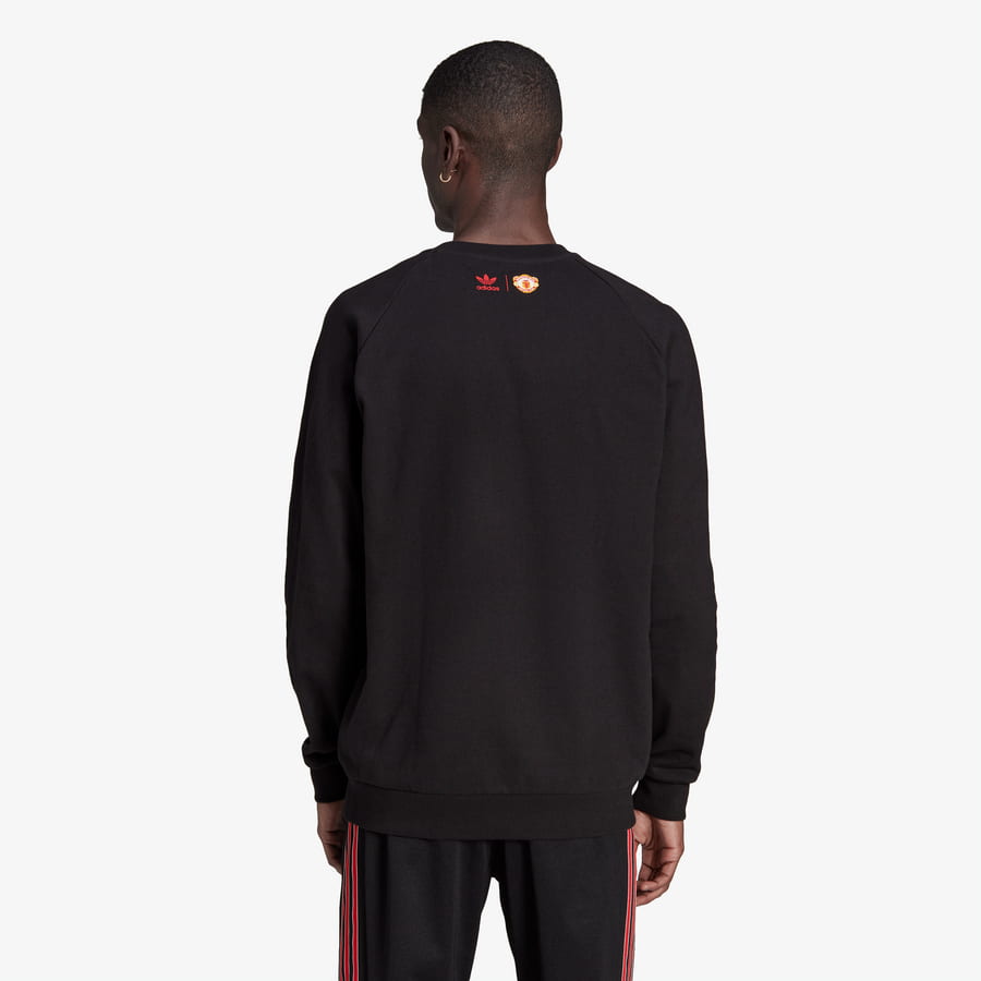 Суитчър adidas Originals Manchester United GR Crewneck Черно | HP0456, 1