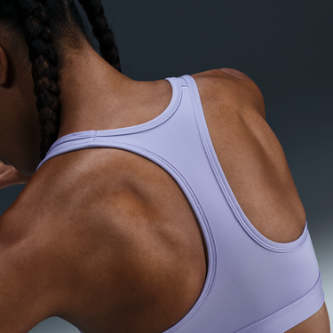 Сутиен Nike Swoosh Medium-Support Padded Sports Bra Лилаво | DX6821-533, 1