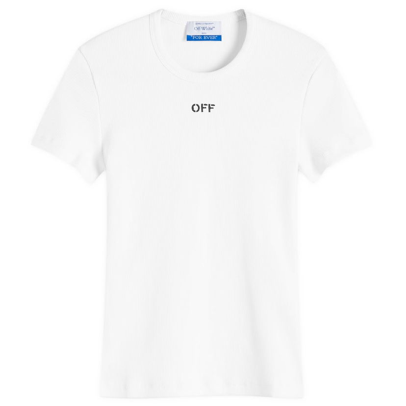 Тениска Off-White Logo Graphic T-Shirt Бяло | OWAA065C99JER0050110