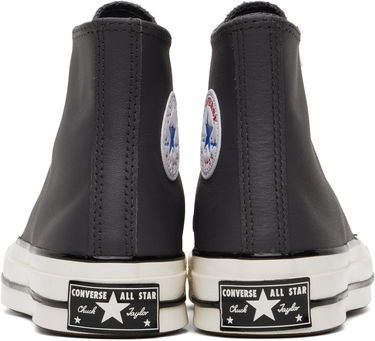 Кецове и обувки Converse Chuck 70 Heritage Leather High Top Черно | A09479C, 1