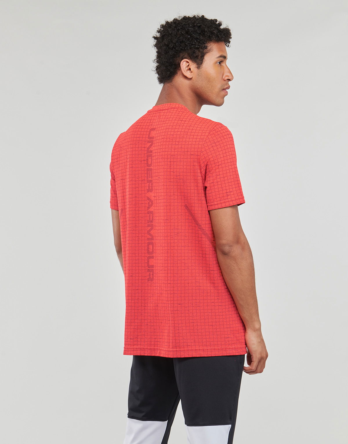 Тениска Under Armour Seamless Grid Tee Червено | 1376921-628, 1