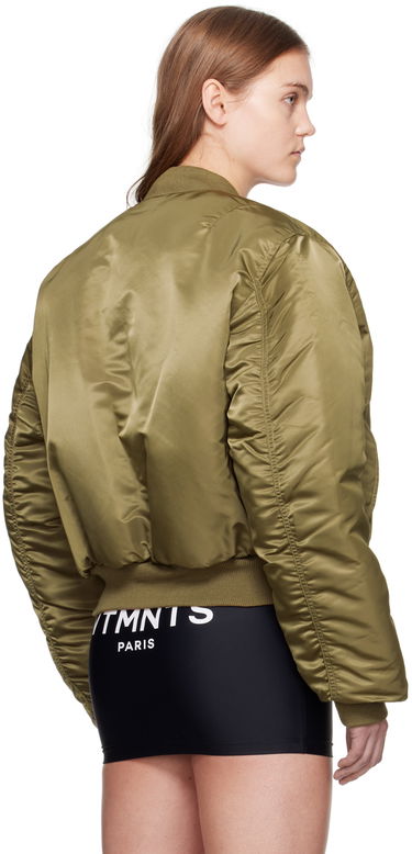 Яке бомбър VETEMENTS Alpha Industries Edition Reversible Bomber Jacket Зелено | VL20JA100O, 2