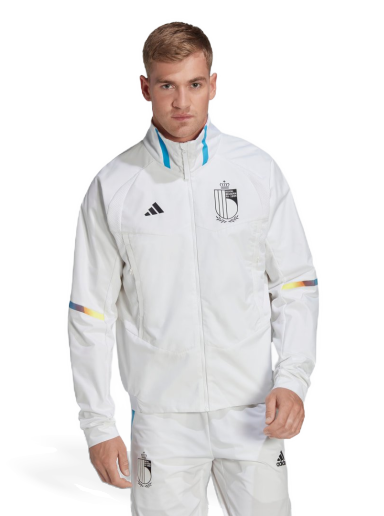 Яке adidas Originals Belgium Game Day Anthem Jacket Бяло | IC1567