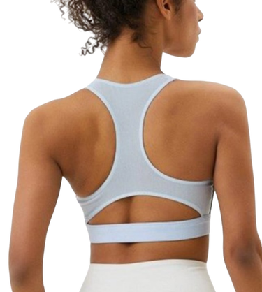 Сутиен Reebok Lux Racer Sports Bra Синьо | 100076165, 1