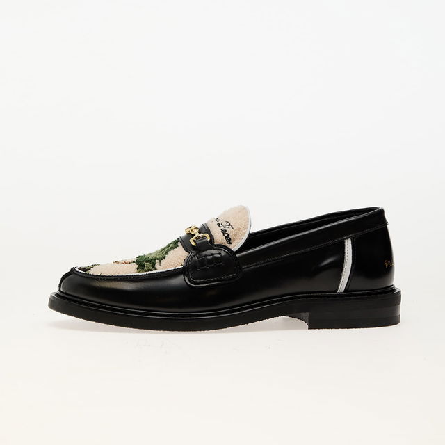 Bonsai Patterned Loafer with Buckle