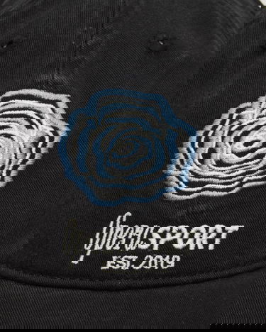 Шапка с козирка OpéraSPORT David Embroidered Rose Cap Черно | K55FW25  4, 6
