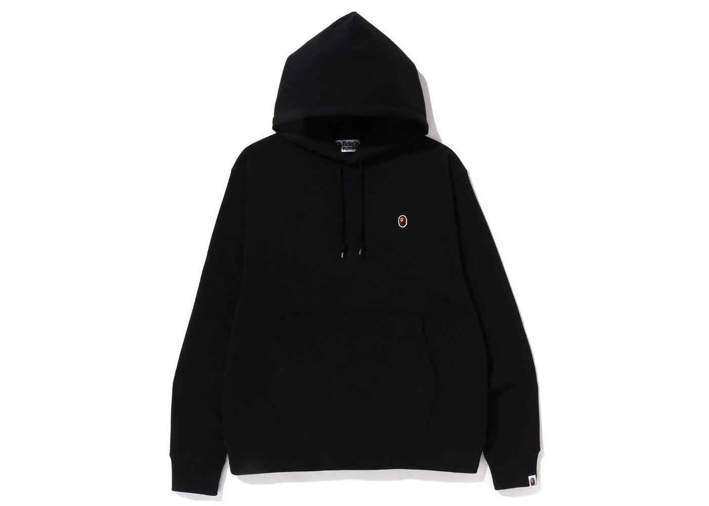 Суитчър BAPE Ape Head One Point Relaxed Fit Pullover Hoodie Черно | 1J30-114-014, 0