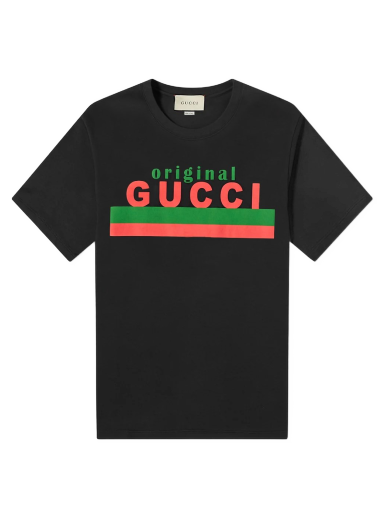 Тениска Gucci Original Tee Черно | 616036-XJCOQ-1082