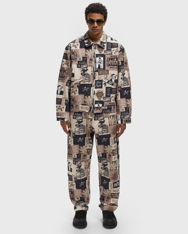 Яке Patta Collage Insulated Canvas Jacket Многоцветен | POC-AW25-4000-348-0020-084, 1