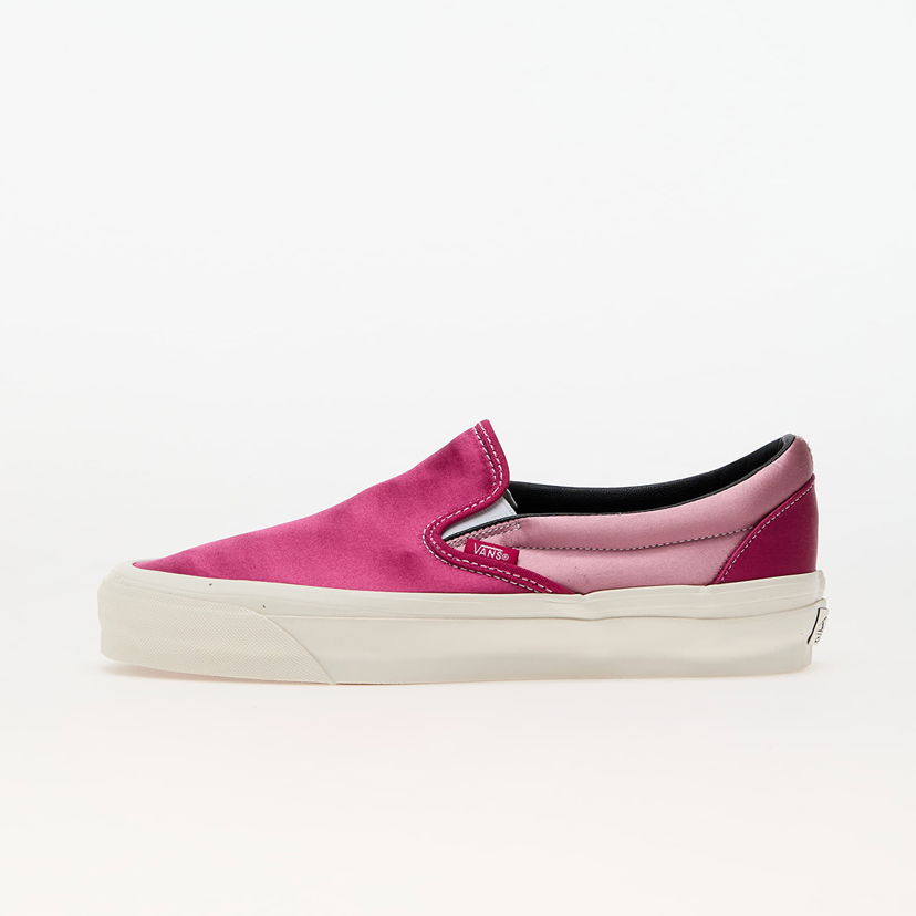 Кецове и обувки Vans LX Slip-On Reissue 98 Satin Cherries Розово | VN0007PJYJY1