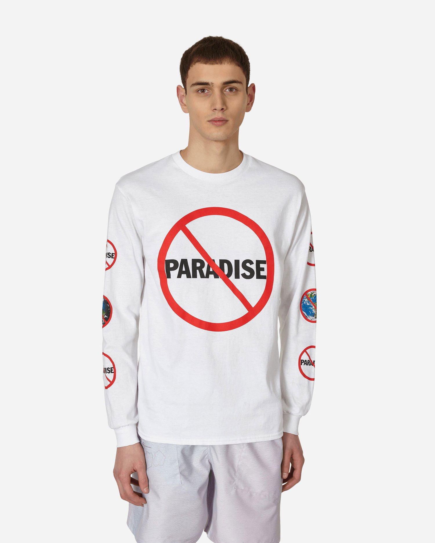 Тениска PARADIS3 Cali DeWitt T-Shirt Бяло | PACALILONGTEE 001, 1