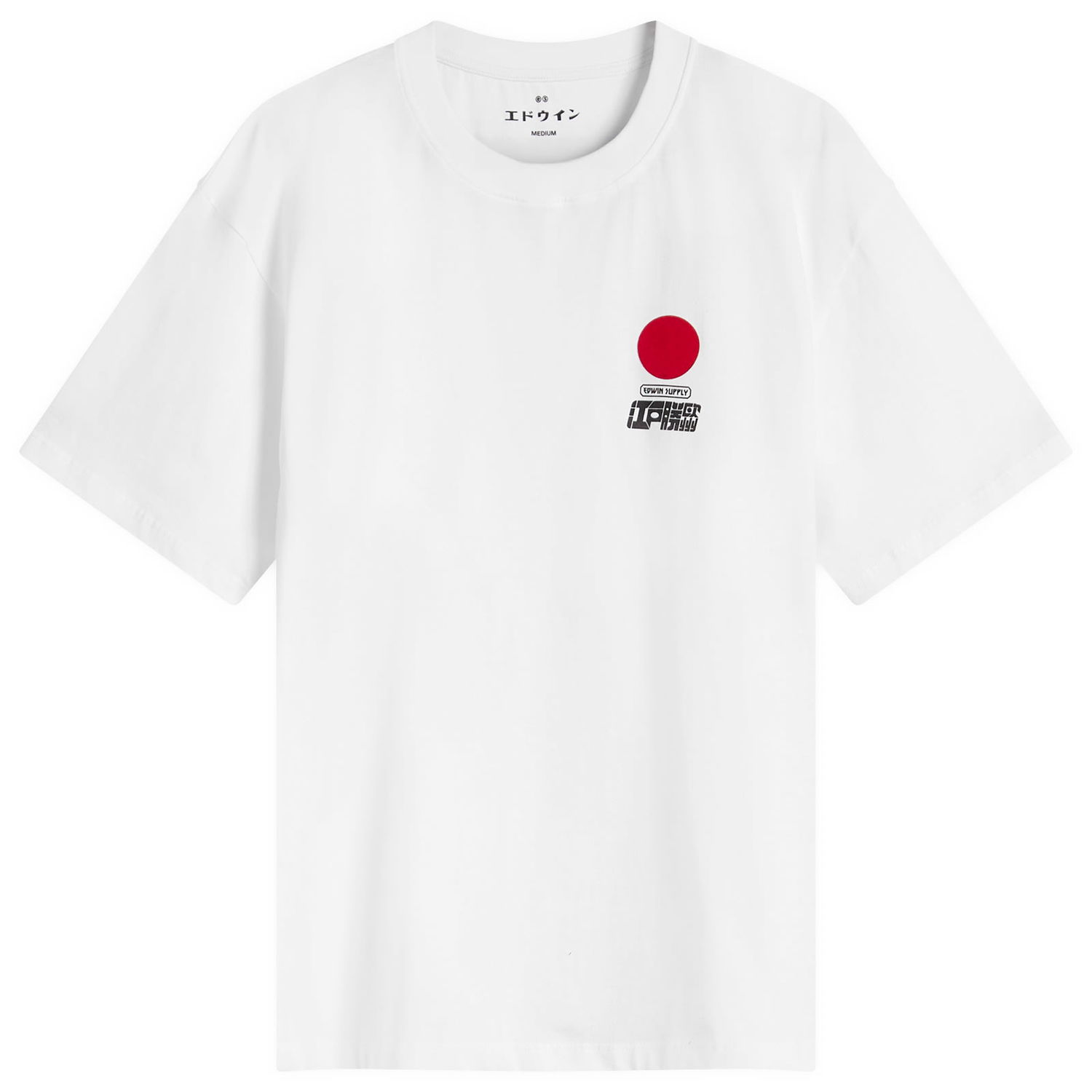 Тениска EDWIN Sun Graphic T-Shirt Бяло | I035002-0200, 0
