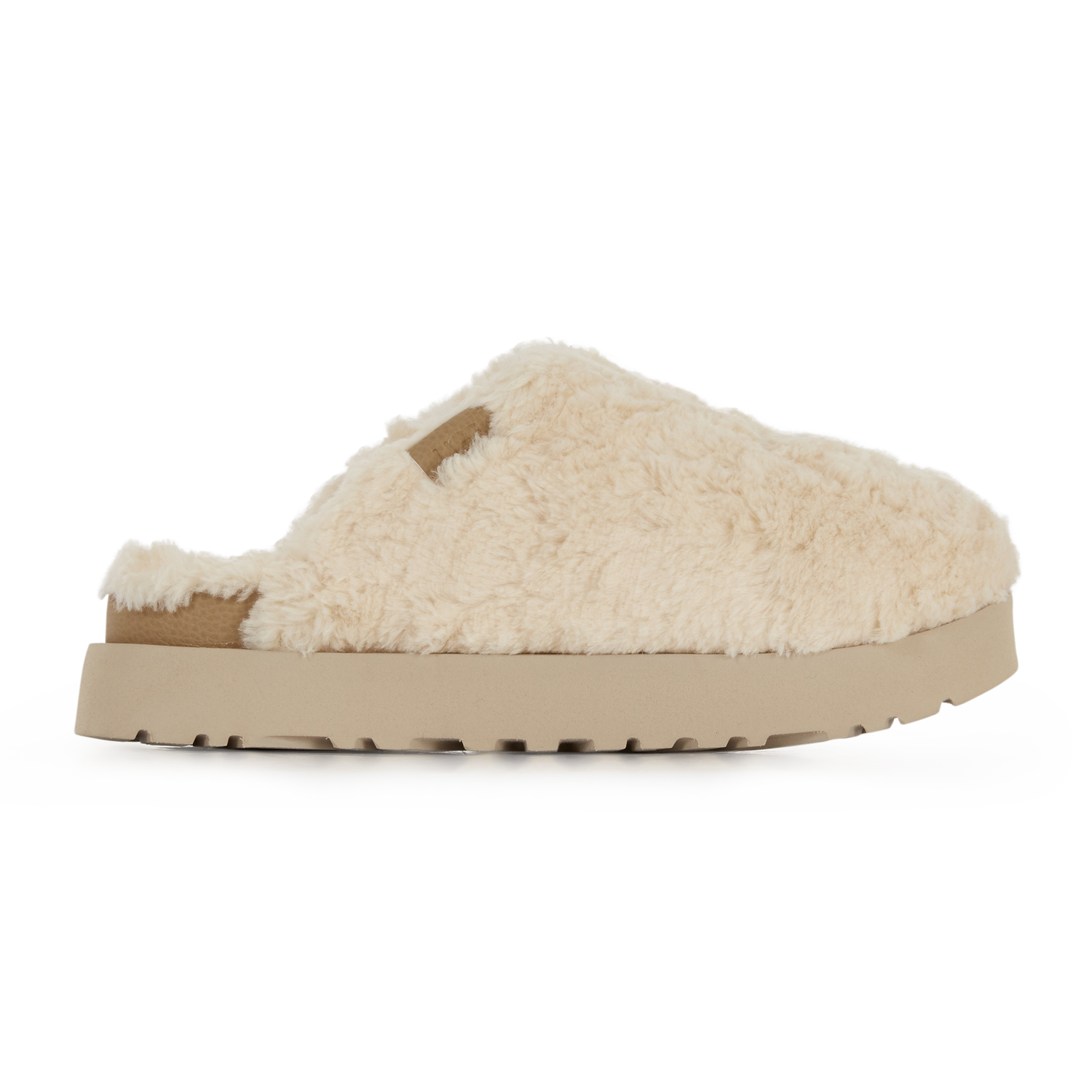 Кецове и обувки UGG Fuzz Sugar Slide Бежово | 1135132-NAT, 0