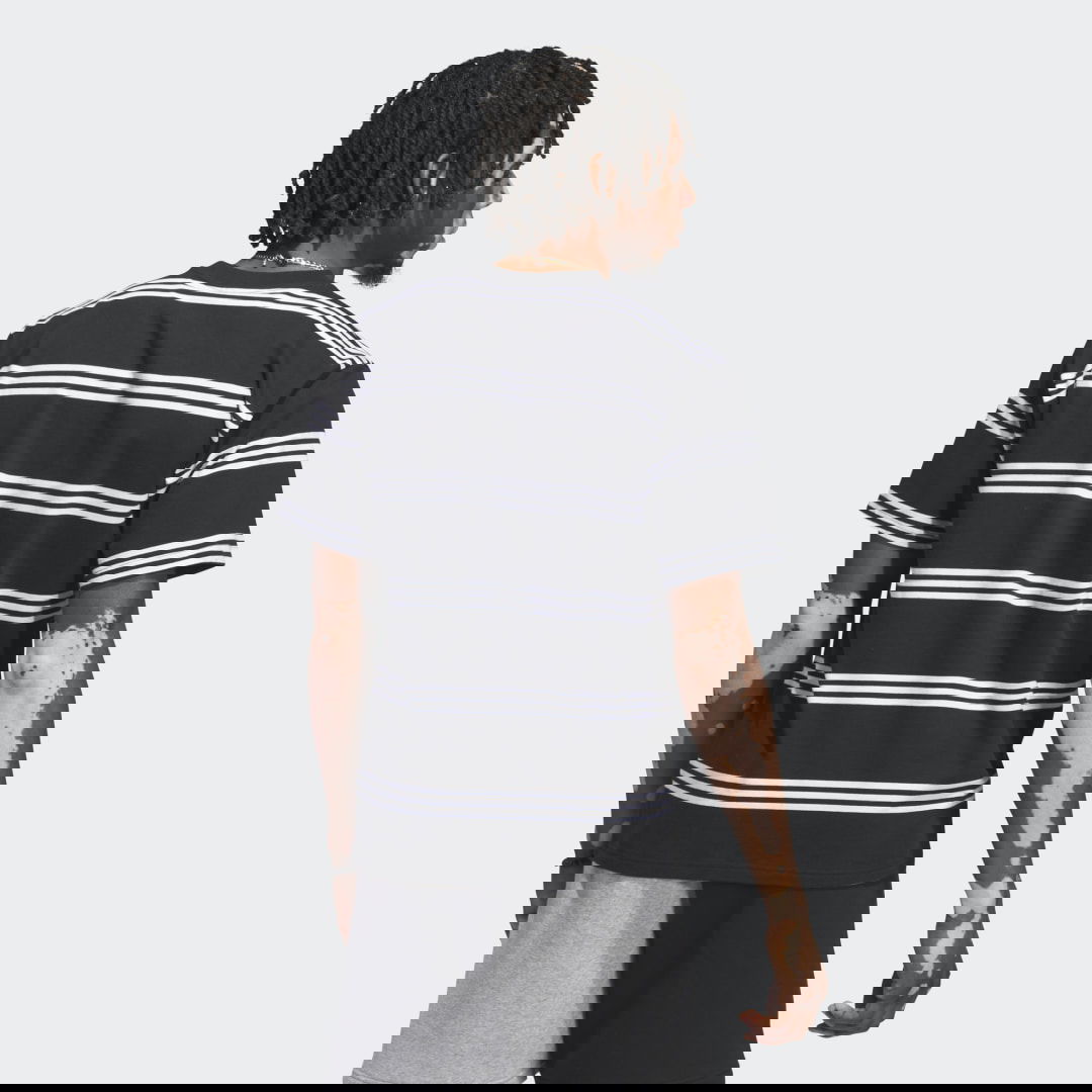 Тениска adidas Performance Engineered 3-Stripes T-Shirt Черно | IL4703, 1