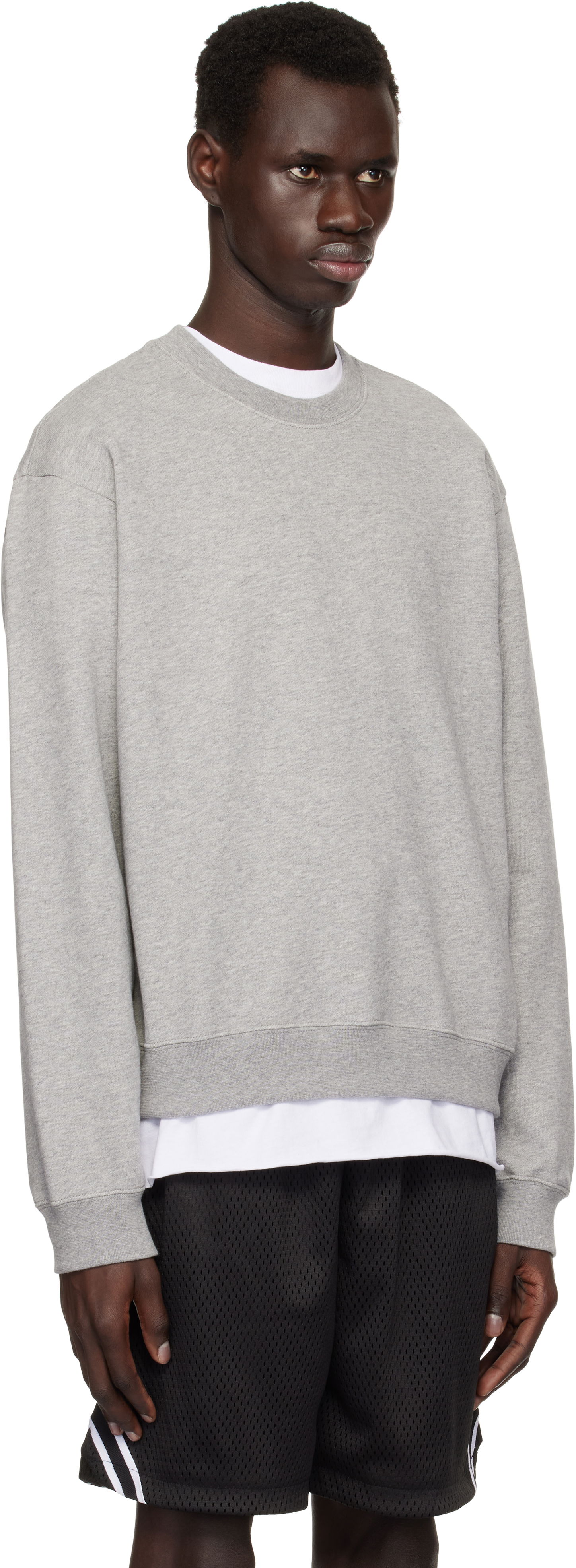 Пуловер John Elliott John Elliott Beach Crew 2 Sweatshirt Сиво | B288B43541A, 1