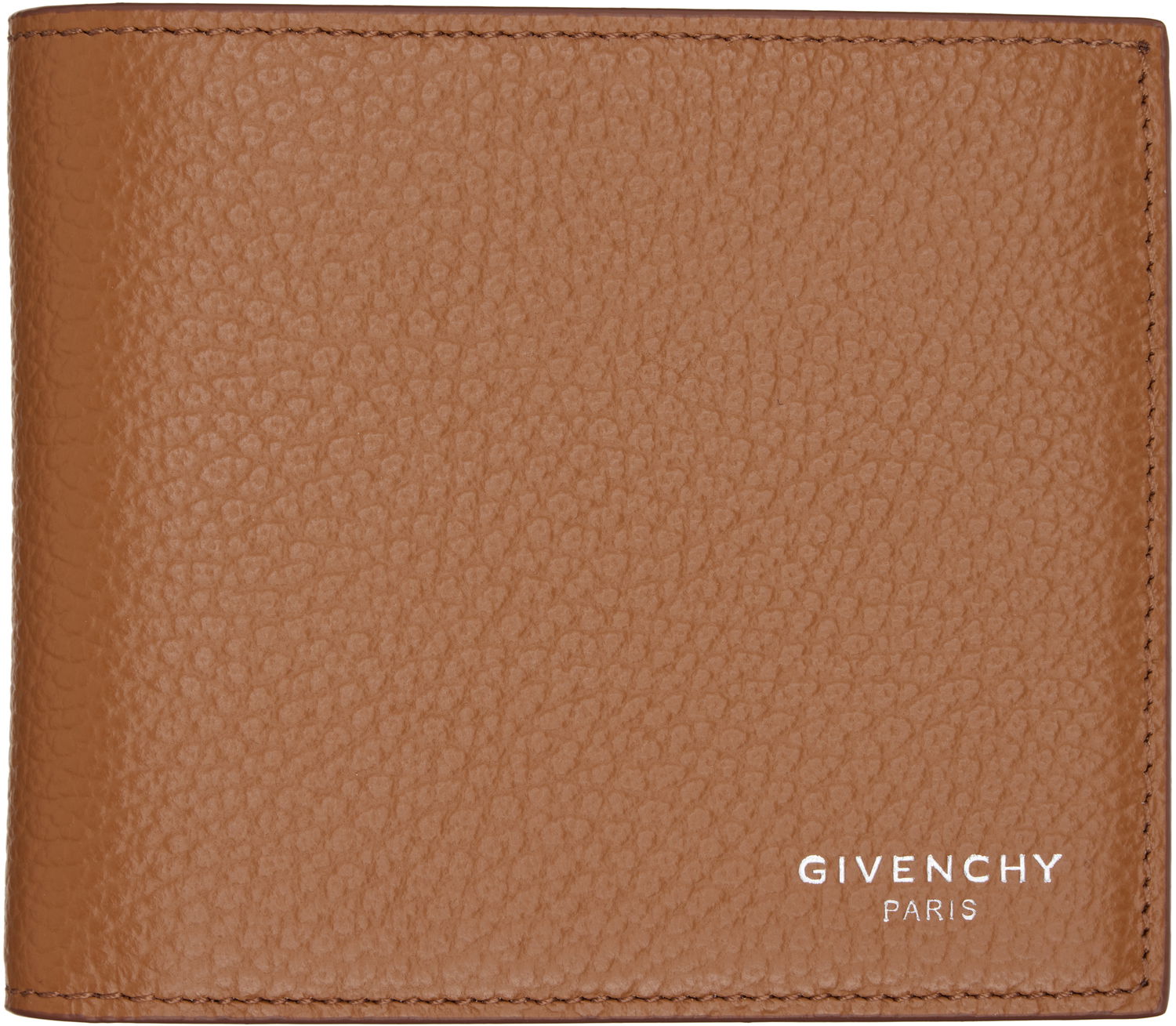 Портфейл Givenchy Givenchy Grained Leather Wallet Кафяво | BK60FRK21M231, 0