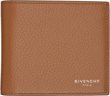 Портфейл Givenchy Givenchy Grained Leather Wallet Кафяво | BK60FRK21M231, 0