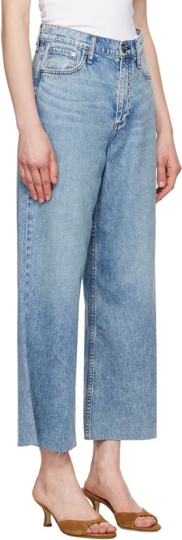 Дънки rag & bone Rag & Bone Featherweight Andi Ankle-Length Jeans Синьо | WDD25S2914FWBC, 1