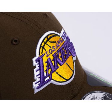 Шапка с козирка New Era 9FORTY NBA Repreve Los Angeles Lakers Walnut / Purple One Size Кафяво | 60435234, 3