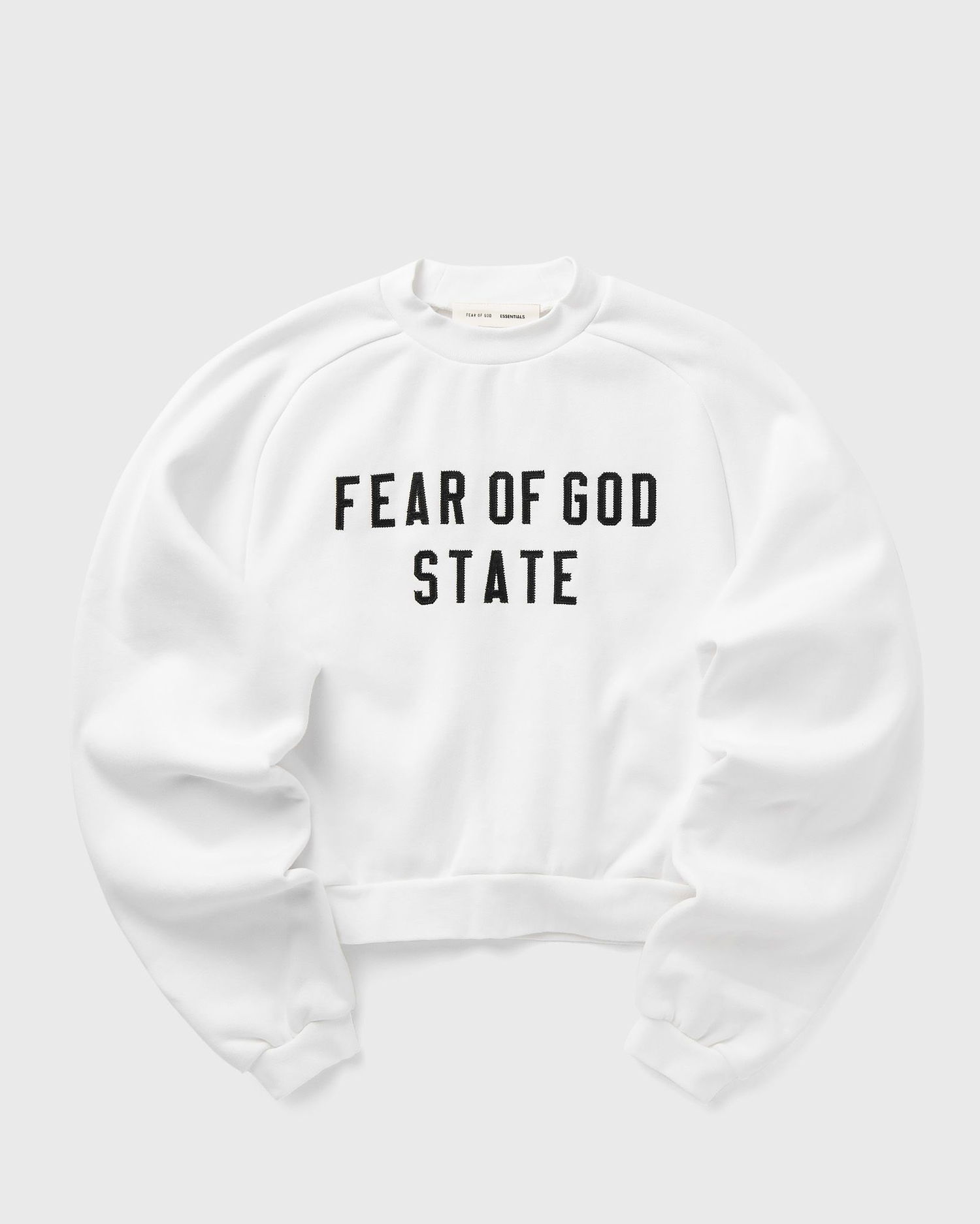 Суитчър Fear of God Fear of God Fleece Raglan Crewneck Sweatshirt Бяло | 192SP257834FW-120, 1