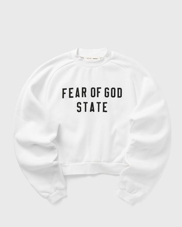 Суитчър Fear of God Fear of God Fleece Raglan Crewneck Sweatshirt Бяло | 192SP257834FW-120, 1