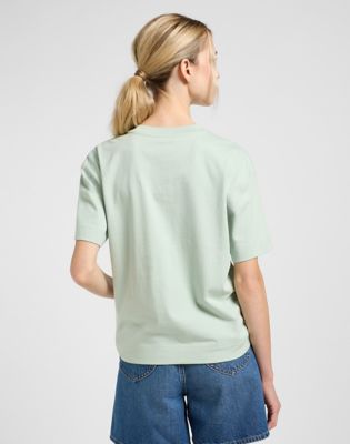 Тениска Lee Lee Pocket Tee Зелено | 112363833, 0