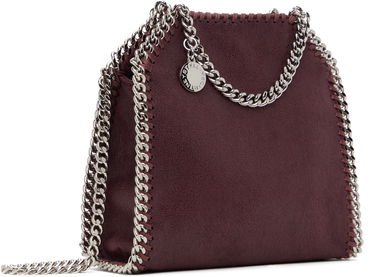 Дамска чанта Stella McCartney Stella McCartney Falabella Tiny Chain Bag Бургунди | 391698WP0086, 1