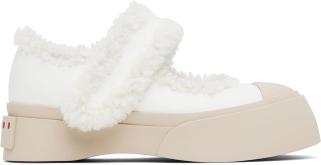 Mary Jane Pablo Shearling Ballerina Flats