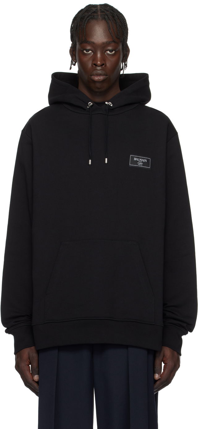 Couture Label Black Hoodie